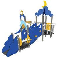 Structure pays des rêves tour jour/nuit alu/polyester - jambes de scellement - Image 2