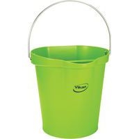 Lot de 6 Seau gradué, bec verseur, 12 L, Anis - Image principale