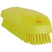 Lot de 25 Brosse à main S / Brosse à ongles , 130 mm, Dur, Jaune - Image principale