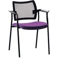 Fauteuil visiteur Tendance dossier résille Sokoa - Image 6