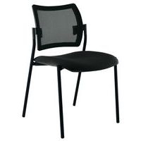 Chaise visiteur Tendance dossier résille Sokoa - Image 9