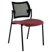 Chaise visiteur Tendance dossier résille Sokoa - Image 10