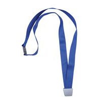 Lot de 10 Tours de cou bleus : Clip No-TwistTM - 44 cm x 2 cm - Image principale