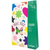 Lot de 600 gommettes feutrine thème printemps - Image 3