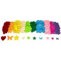 Lot de 600 gommettes feutrine thème printemps - Image 2