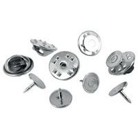 20 attaches pin's coloris argenté - Image principale