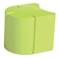 Pouf ovale Connexio - vert - Image principale