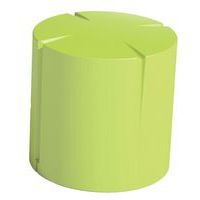 Pouf rond Connexio - vert - Image principale