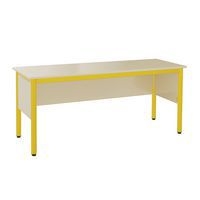 Chaire prof Nova 160 x 64 cm mélaminé coquille d oeuf Mobidecor - Image principale