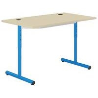 Table info Hubbe prof 70 cm réglable T3 à T6 méla polypro - Mobidecor - Image principale