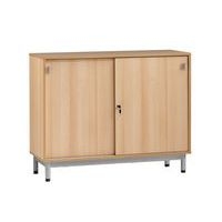 Meuble bas Bip Bop portes coulissantes - Mobidecor - Image 2