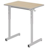 Table Gange 70x50cm fixe régl. T3 à T6 strat ch. polyurét - Mobidecor - Image 2