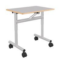 Table 70x50cm rabattable régl. T3 à T6 strat. ch. alaisés - Mobidecor - Image 2