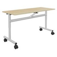 Table 130x50cm rabattable régl. T3 à T6 strat. Ch. alaisés - Mobidecor - Image 3