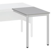 Retour chaire Nova 80 x 60 cm mélaminé chants polypropylène Mobidecor - Image 2