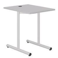 Table informatique Hubbe prof 80 cm T6 stra chants polypro- Mobidecor - Image 3