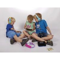 Casque enfant HA-KD7 Jaune Bleu - JVC - Image 2