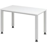 Bureau droit pieds carrés 120 cm - Hammerbacher - Image principale