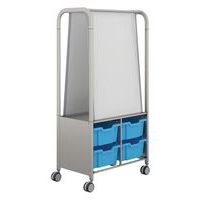 Chariot CALLERO avec tableaux Makerhub sans bacs ni glissières-Gratnells - Image 4