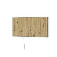 Bureau mural 120 x 26 x 65 cm Chêne - Image principale