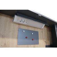 Bureau mural 120 x 26 x 65 cm Chêne - Image 10