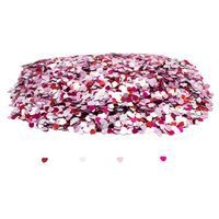 Sachet 3000 sequins plats 6mm motif coeur - Image principale