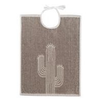 Lot 12 bavoirs Cactus fermeture à lacets 35X45 cm 3 coloris  - Manutan Expert - Image 2