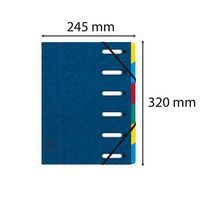 Trieur 6 compartiments 24 x 33 cm couverture cartonnée - Image 3