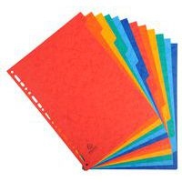 Jeu 12 intercalaires carte lustrée A4. - Image 3