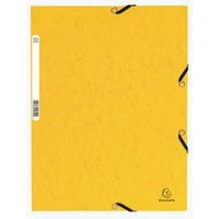 Paquet de 10 chemises A4 à élastiques et rabats pour format A4 assorties. carte lustrée - Image 3