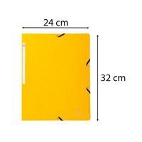 Chemise élastique A4 - Jaune - Image 2