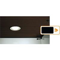 Vitrine Easy E6 - Avec armoire basse et éclairage socle Noir - Image 2