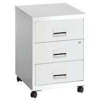 Caisson mobile métal 3 tiroirs Pierre Henry - Image 4