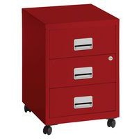 Caisson mobile métal 3 tiroirs Pierre Henry - Image 3