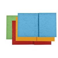 Protège-cahier 24x32 carte lustrée jaune - Image 2