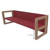 Banc réversible Filou T00 T0 T3 rouge cerise - Image 8