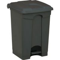 Poubelle plastique agroalimentaire 70 L gris - Image principale