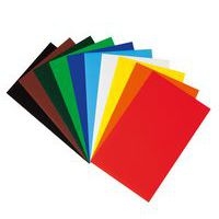 Pochette 10 feuilles assorties lissé gommé vitrail 18,5 x 30 cm - Image 5