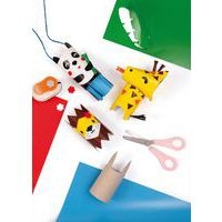 Pochette 10 feuilles assorties lissé gommé vitrail 18,5 x 30 cm - Image 2