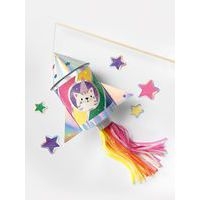 Pochette 10 feuilles assorties papier vitrail 18.5 x 30 cm - Image 8