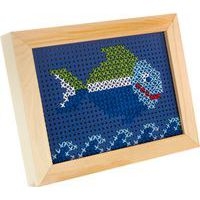 Set 10 feuilles carton à broder couleurs assorties - Image 4