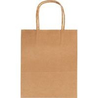 Sac papier kraft 125g 18 x 21 x 8 cm à décorer (Lot de 20) - Image 2