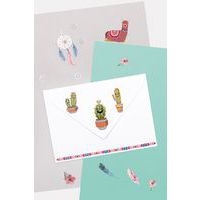 Ensemble 5 feuilles de stickers thèmes variés humoristique - Image 5