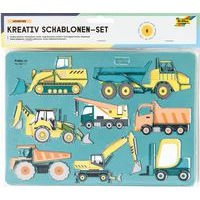 Ensemble 6 pochoirs aventure plastique - Image 7