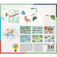 Ensemble 6 pochoirs aventure plastique - Image 8