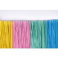 Kit de cordons en caoutchouc PASTEL, 4x5m - Image 2