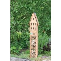 Tour hôtel à insectes toiture pointue 165 cm - Image 2