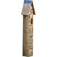 Tour hotel à insectes toiture pointue Carre Serre - Image principale