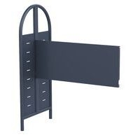 Rayonnage sans tablettes double face Dioné - Image 3