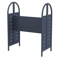 Rayonnage sans tablettes double face Dioné - Image principale